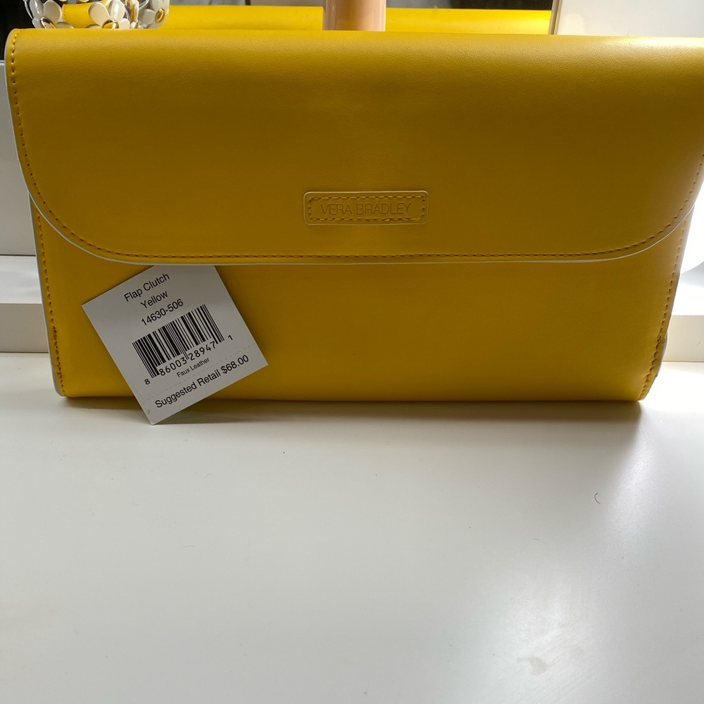 BRAND NEW Vera Bradley Flap Clutch